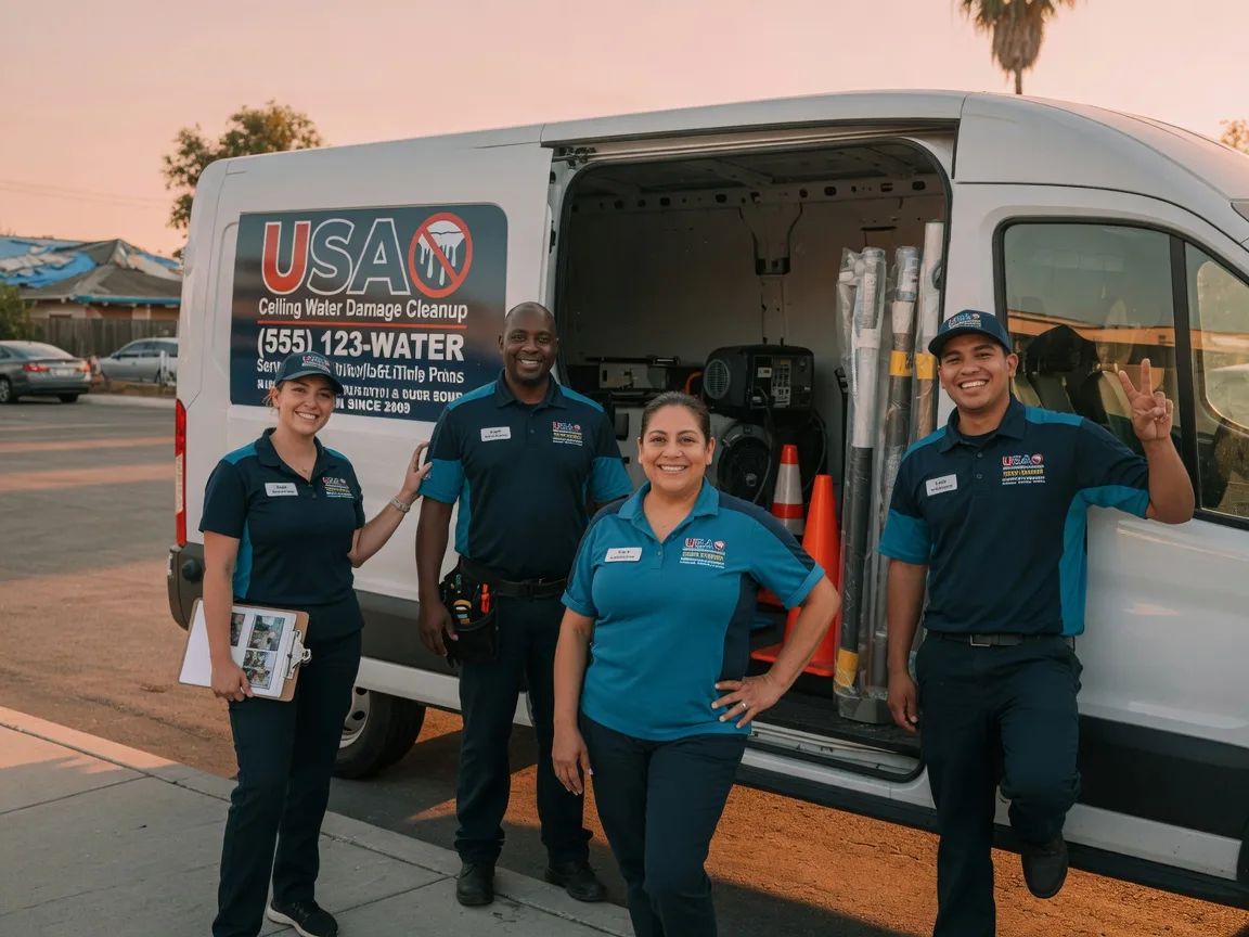 Ceiling Water Damage Restoration company in New Cuyama, CA